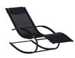 Sodo gultas/ supamoji kėdė, juoda kaina ir informacija | Gultai | pigu.lt