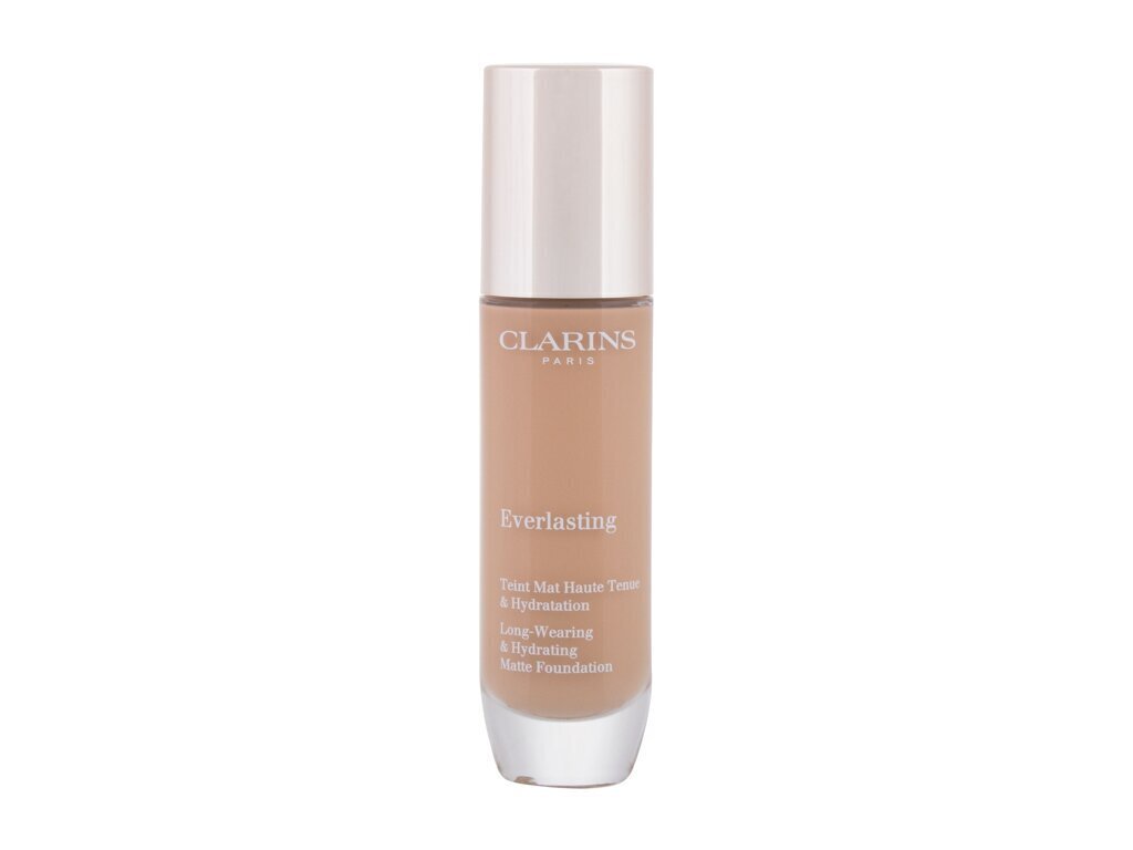 Makiažo pagrindas Clarins Everlasting Long-Wearing & Hydrating Matte Foundation, 112,3N, 30 ml kaina ir informacija | Makiažo pagrindai, pudros | pigu.lt