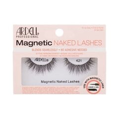 Magnetinės blakstienos Ardell Magnetic Naked Lashes 421 1.0ks Black цена и информация | Накладные ресницы, керлеры | pigu.lt