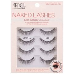 ARDELL NAKED LASHES 420 blakstienų ant juostelės 4 vnt. kaina ir informacija | Makiažo šepetėliai, kempinėlės | pigu.lt