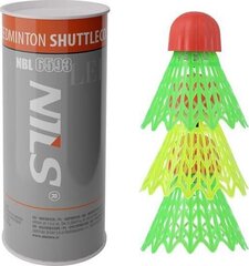 Greitojo badmintono skrajukai Nils Extreme NBL6593 LED, 3 vnt. kaina ir informacija | Badmintonas | pigu.lt