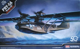 Klijuojamas Modelis Academy 12487 Black Cat PBY-5A 1/72 kaina ir informacija | Klijuojami modeliai | pigu.lt