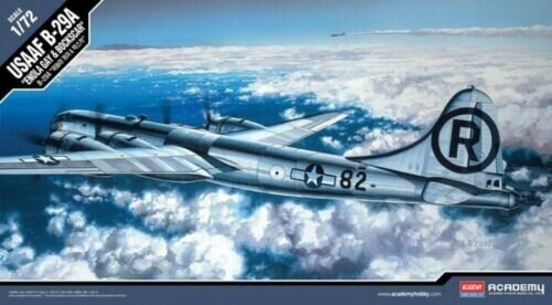 Klijuojamas Modelis Academy 12528 USAAF B-29A Enola Gay & Bockscar 1/72 цена и информация | Klijuojami modeliai | pigu.lt