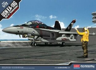 Клейкая модель Academy 12560 USN EA-18G VAQ-141 Shadow Hawks 1/72 цена и информация | Склеиваемые модели | pigu.lt