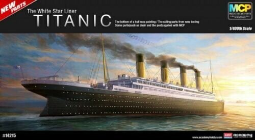 Klijuojamas Modelis Academy 14215 The White Star liner TITANIC 1/400 kaina ir informacija | Klijuojami modeliai | pigu.lt