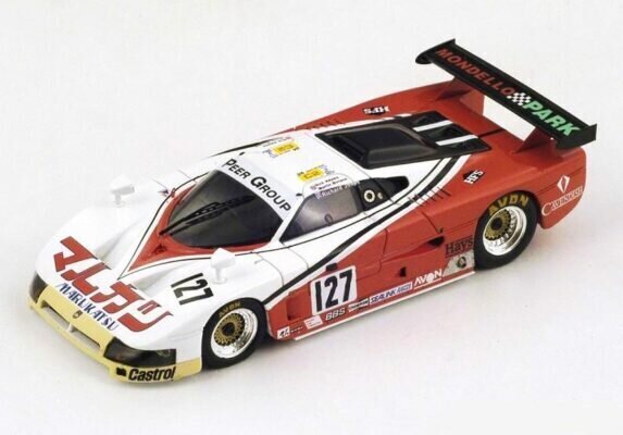 Spice SE86C #127 Le Mans 1988 Adams - M. Birrane - R. Jones S3586 Spark 1:43 цена и информация | Kolekciniai modeliukai | pigu.lt