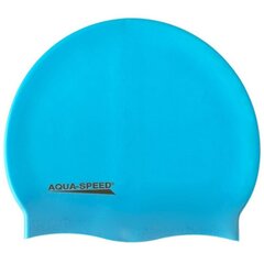 Plaukimo kepuraitė aquaspeed mėlyna kaina ir informacija | Plaukimo kepuraitės | pigu.lt