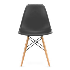 Комплект из четырех стульев для столовой - серый цена и информация | Стулья для кухни и столовой | pigu.lt