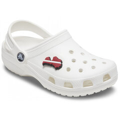 Значок Crocs™ Crocs LATVIAN FLAG G0451409-MU 164855 цена и информация | Детские резиновые сабо | pigu.lt