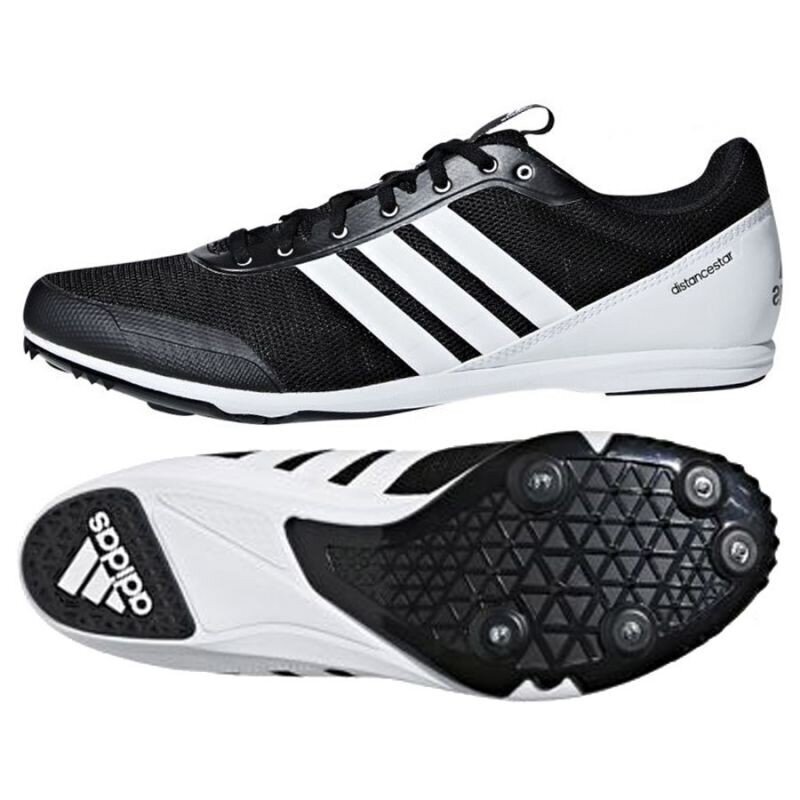 Sportiniai batai vyrams Adidas Distancestar M AQ0213, juodi цена и информация | Kedai vyrams | pigu.lt