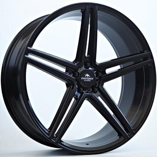 Forzza Bosan Satin black 9.0R21 5x112/25 66.45 цена и информация | Ratlankiai | pigu.lt