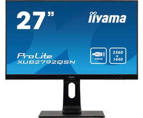 IIYAMA XUB2792QSN-B1 kaina ir informacija | Monitoriai | pigu.lt