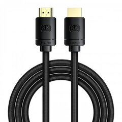 Baseus HDMI 2.1 CAKGQ-K01, 2 м цена и информация | Кабели для телефонов | pigu.lt