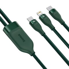 Baseus BSU2727GRN, USB Typ C. цена и информация | Кабели для телефонов | pigu.lt