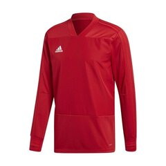Sportinis džemperis vyrams Adidas condivo 18 M CG0382, raudonas kaina ir informacija | Sportinė apranga vyrams | pigu.lt