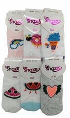 Kojinės mergaitėms Be Snazzy ST-06, 6 vnt. pakuotėje kaina ir informacija | Kojinės, pėdkelnės mergaitėms | pigu.lt