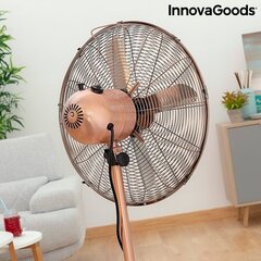 Вентилятор на ножке COPPER RETRO INNOVAGOODS Ø 40 см, 55 Вт цена и информация | Вентиляторы | pigu.lt