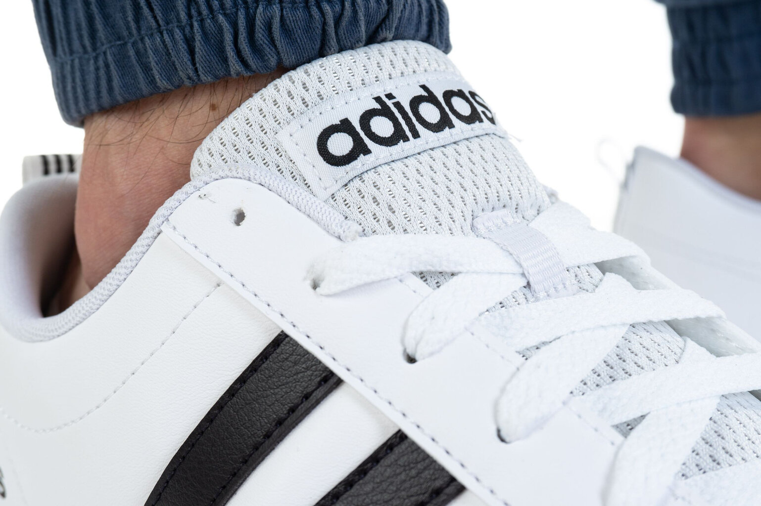 Sportiniai batai vyrams Adidas VS Pace, balti kaina ir informacija | Kedai vyrams | pigu.lt