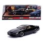 Automobilis Hollywood Rides Simba Kitt Knight Rider 1:24 Juoda kaina ir informacija | Žaislai berniukams | pigu.lt