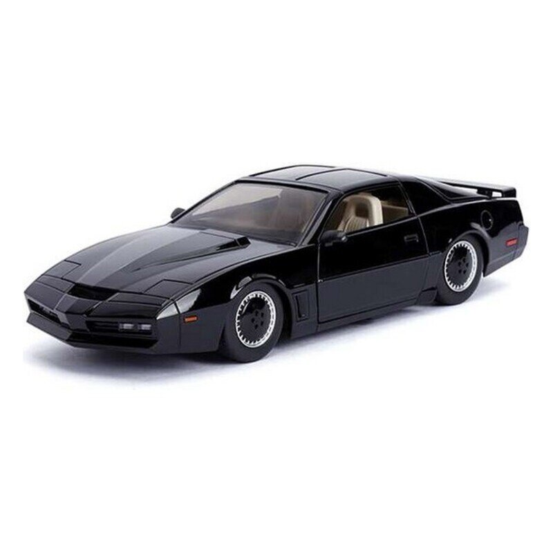 Automobilis Hollywood Rides Simba Kitt Knight Rider 1:24 Juoda kaina ir informacija | Žaislai berniukams | pigu.lt