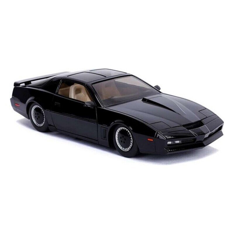 Automobilis Hollywood Rides Simba Kitt Knight Rider 1:24 Juoda kaina ir informacija | Žaislai berniukams | pigu.lt