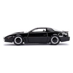 Automobilis Hollywood Rides Simba Kitt Knight Rider 1:24 Juoda kaina ir informacija | Žaislai berniukams | pigu.lt