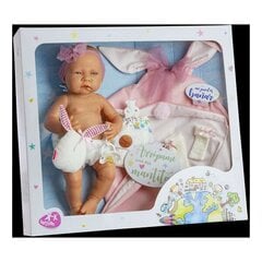 Lėlė kūdikis su priedais Berjuan (45 cm) kaina ir informacija | Žaislai mergaitėms | pigu.lt