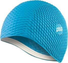 Plaukimo kepurė Aquaspeed Bombastic, mėlyna цена и информация | Plaukimo kepuraitės | pigu.lt