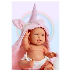 Lėlė kūdikis su priedais Berjuan Vienaragis (38 cm) kaina ir informacija | Žaislai mergaitėms | pigu.lt