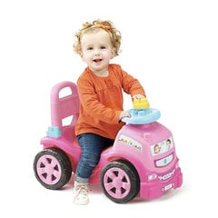Paspiriamas sunkvežimis Rožinė 30 x 60 x 43 cm kaina ir informacija | Žaislai kūdikiams | pigu.lt
