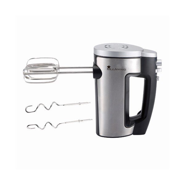 Masterpro Hand Mixer Silver 300 W kaina ir informacija | Plakikliai | pigu.lt