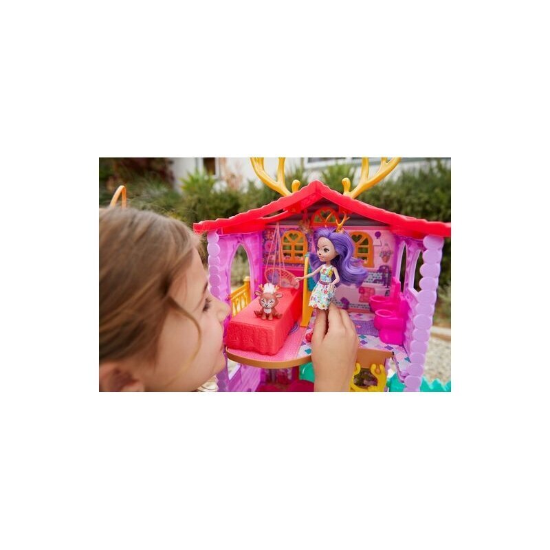 Enchantimals lėlių namelis kaina ir informacija | Žaislai mergaitėms | pigu.lt