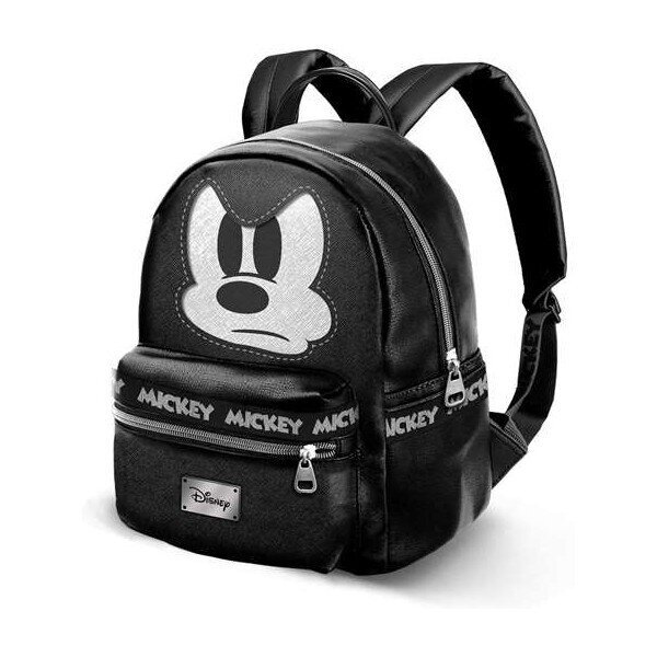 Laisvalaikio kuprinė Mickey Mouse Fashion Angry, juoda kaina ir informacija | Kuprinės ir krepšiai | pigu.lt