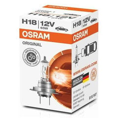 Автомобильная лампа OS64180L Osram OS64180L H18 65W 12В (10 шт) цена и информация | Автомобильные лампочки | pigu.lt