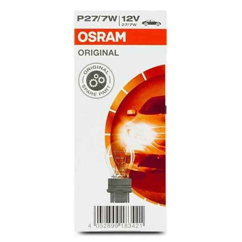 Automobilio lemputės Osram P27/7W 12V, 1 vnt. kaina ir informacija | Automobilių lemputės | pigu.lt