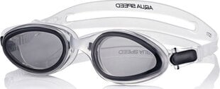 Plaukimo akiniai Aqua-Speed Sonic, balti kaina ir informacija | Plaukimo akiniai | pigu.lt