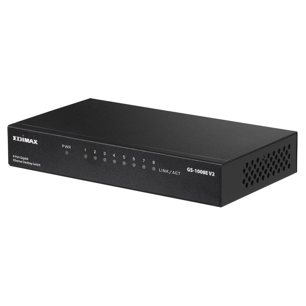 Edimax GS-1008E V2 kaina ir informacija | Komutatoriai (Switch) | pigu.lt