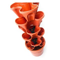 Vertikalus sodo rinkinys Irisana Terracota Ecogarden Plastmasinis Degtas molis (45 x 45 cm) kaina ir informacija | Terasos grindys | pigu.lt