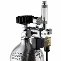 Co2 reguliatorius 7780086 Solenoidas Burbulų skaitiklis цена и информация | Наборы для подводного плавания | pigu.lt