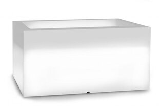 Белый горшок Lungo с подсветкой цена и информация | Вазоны | pigu.lt