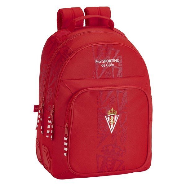 Mokyklinis krepšys Real Sporting de Gijón Raudona kaina ir informacija | Kuprinės mokyklai, sportiniai maišeliai | pigu.lt