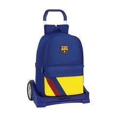 Mokyklinė kuprinė su ratukais Evolution F.C. Barcelona kaina ir informacija | Kuprinės mokyklai, sportiniai maišeliai | pigu.lt
