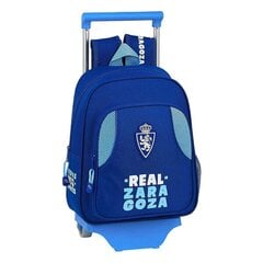 Школьный рюкзак с колесами 705 Real Zaragoza цена и информация | Школьные рюкзаки, спортивные сумки | pigu.lt