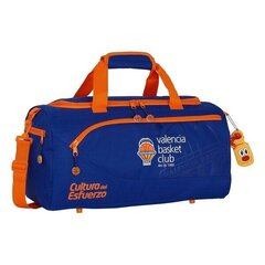 Sporto krepšys Valencia Basket, 25 l, mėlynas / oranžinis kaina ir informacija | Kuprinės ir krepšiai | pigu.lt