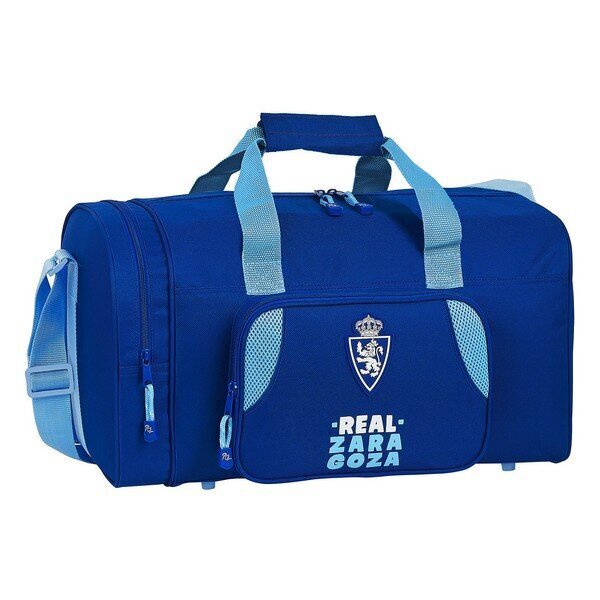 Sporto krepšys Real Zaragoza, 27 l, mėlynas / šviesiai mėlyna kaina ir informacija | Kuprinės ir krepšiai | pigu.lt