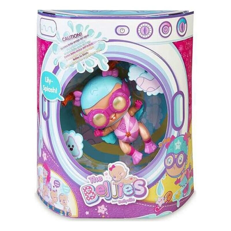 Kūdikio lėlė Famosa The Bellies Lilyyyy Splash (17 cm) kaina ir informacija | Žaislai mergaitėms | pigu.lt