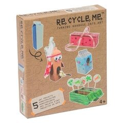 Ремесленный набор Re-Cycle-Me Milk Cartoon Girls цена и информация | Развивающие игрушки | pigu.lt