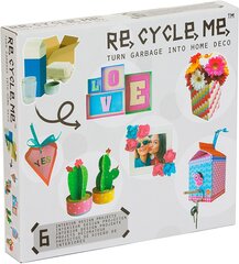 Ремесленный набор Re-Cycle-Me Home Deco I цена и информация | Развивающие игрушки | pigu.lt