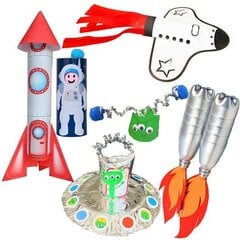 Rankdarbių rinkinys Space kaina ir informacija | Lavinamieji žaislai | pigu.lt