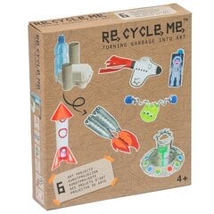 Ремесленный набор Re-Cycle-Me Space цена и информация | Развивающие игрушки | pigu.lt